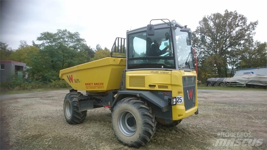 Neuson DV90 Belden kirma kamyonlar