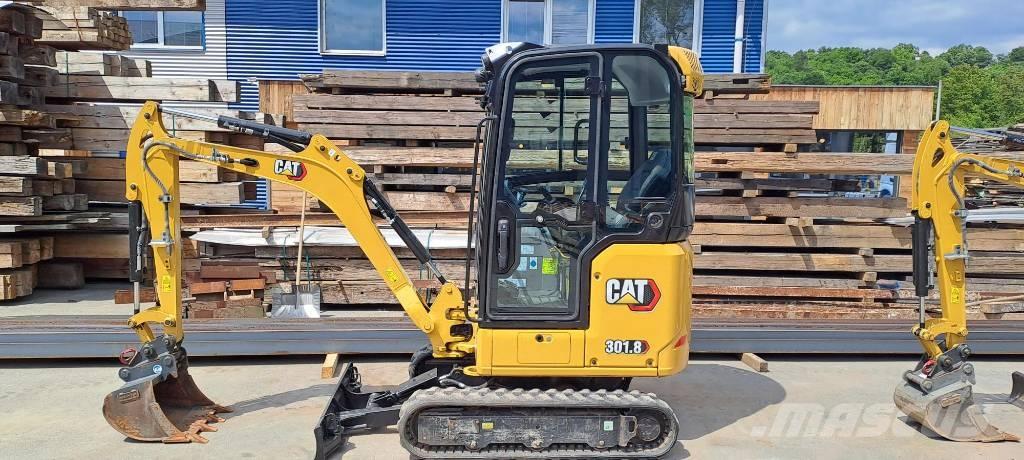 CAT 301.8 Mini ekskavatörler, 7 tona dek