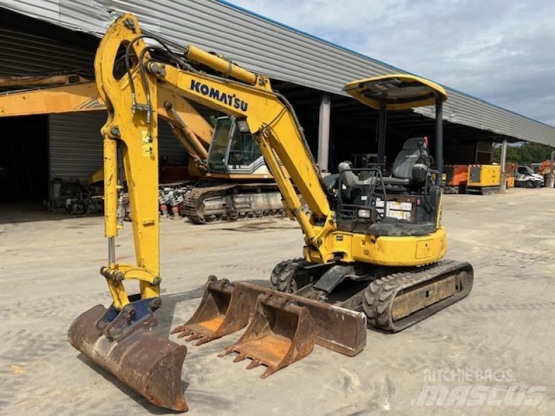 Komatsu PC 30 MR 5 Mini ekskavatörler, 7 tona dek