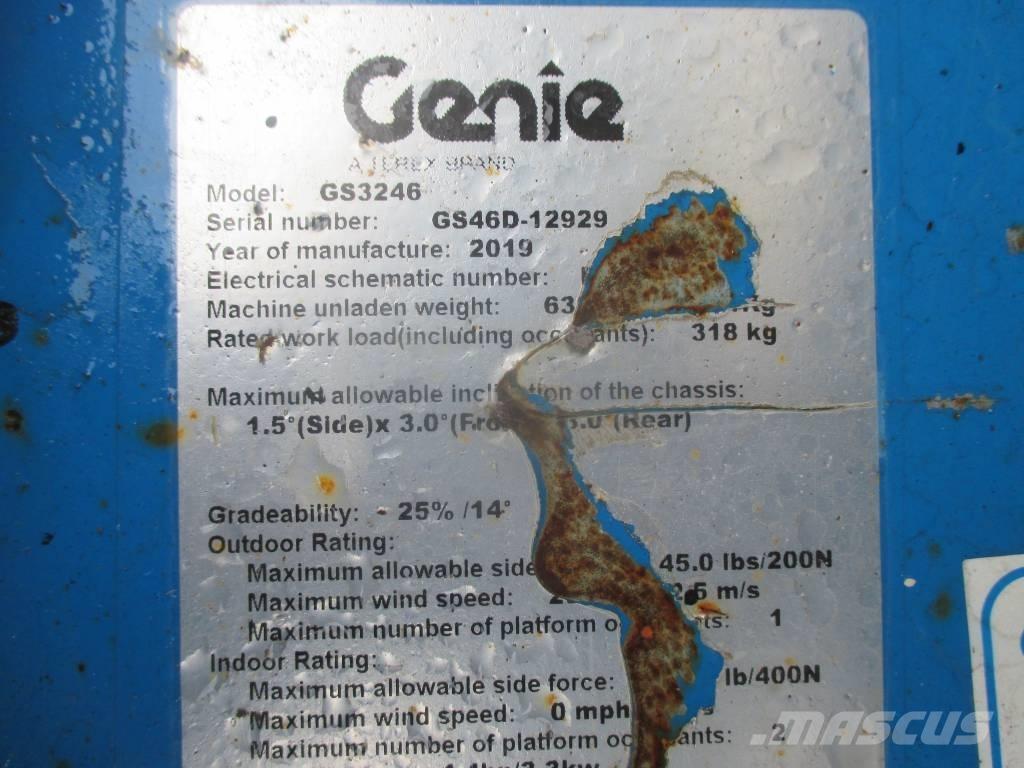 Genie GS 3246 Makasli platformlar