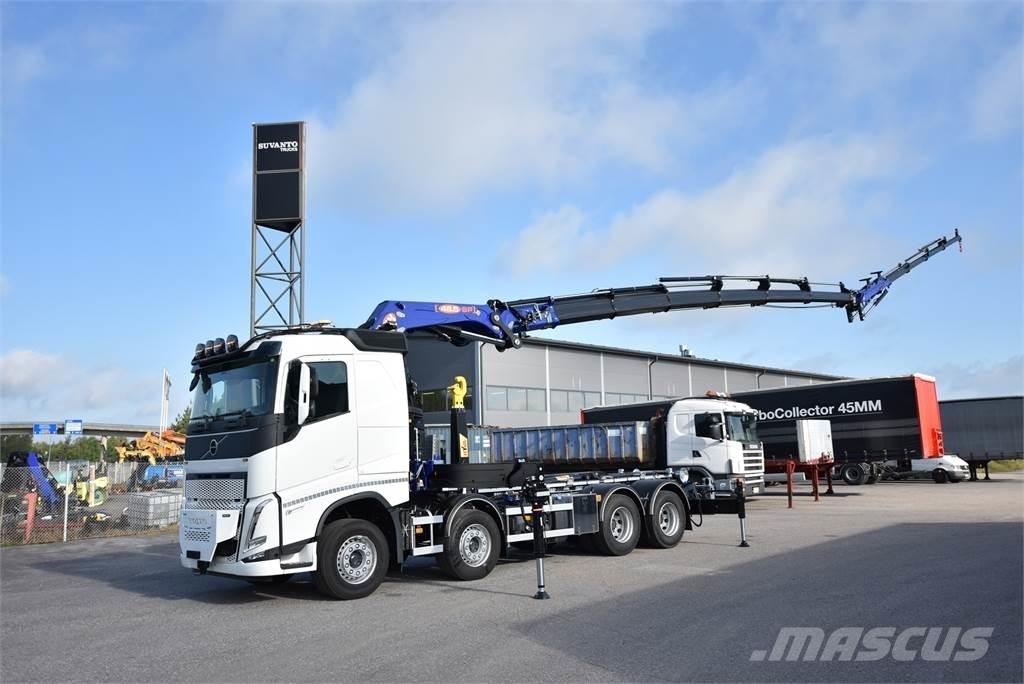 Volvo FH 540 8X4 Araç üzeri vinçler