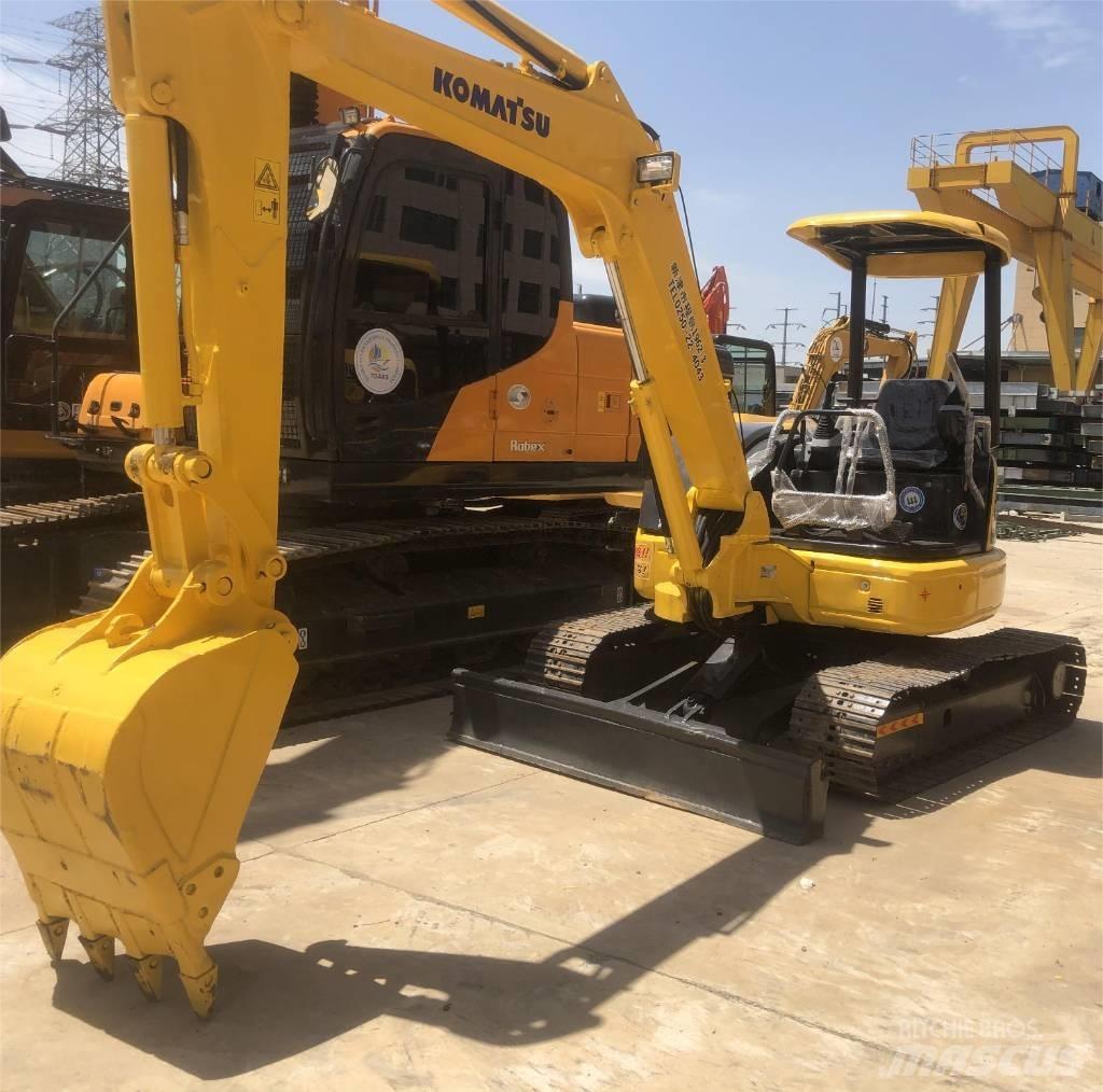 Komatsu PC 50 Mini ekskavatörler, 7 tona dek