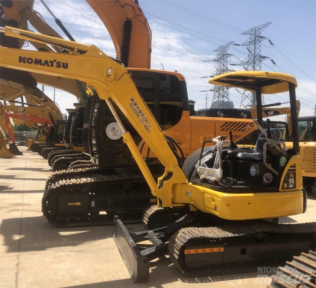Komatsu PC 50 Mini ekskavatörler, 7 tona dek
