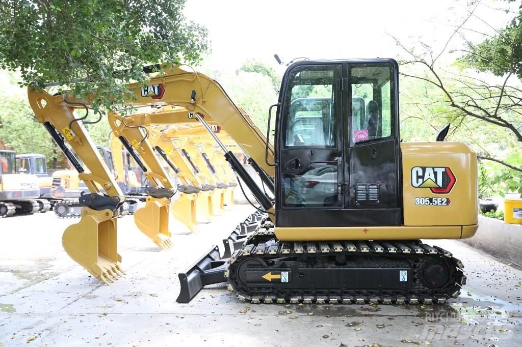CAT 305.5E2 Mini ekskavatörler, 7 tona dek