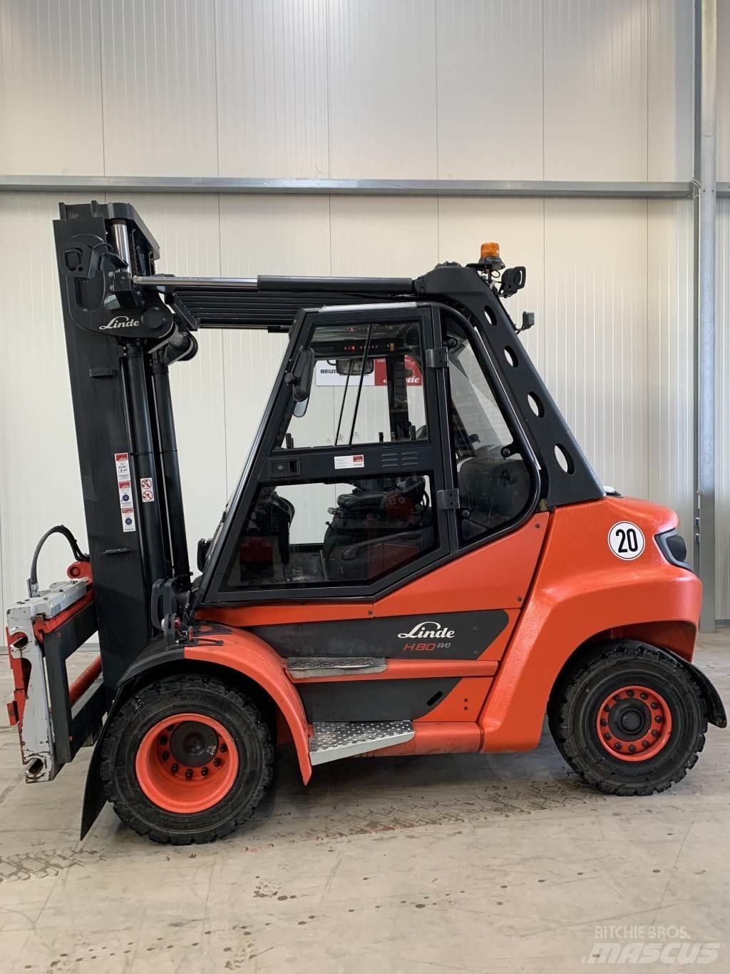 Linde H80D Dizel forkliftler