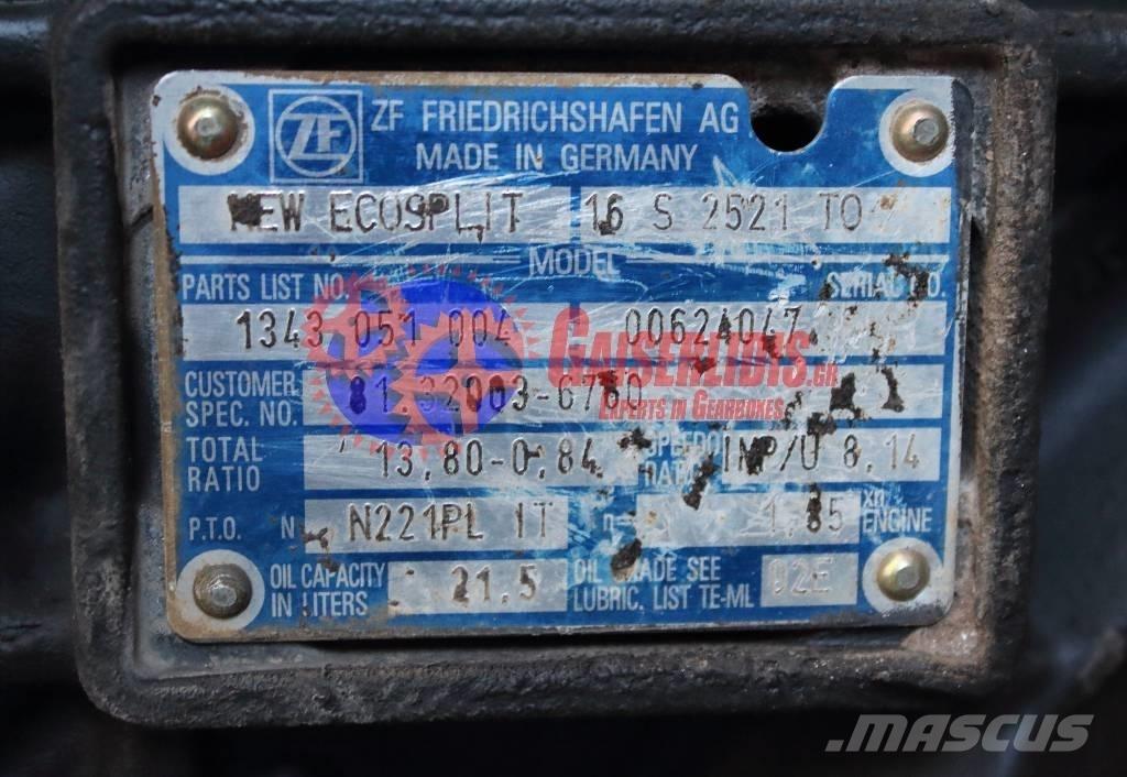 ZF 16S 2521 TO Sanzumanlar