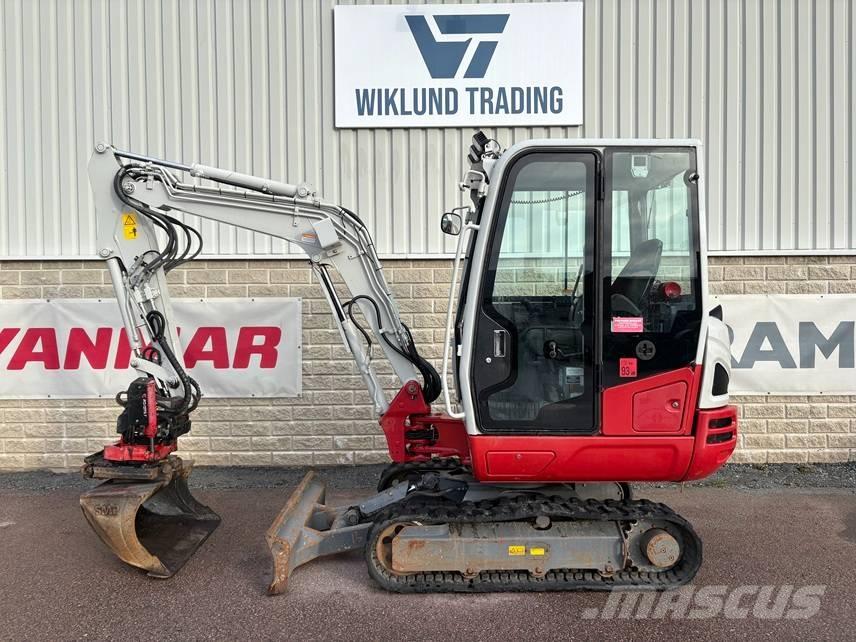 Takeuchi TB 216 Mini ekskavatörler, 7 tona dek