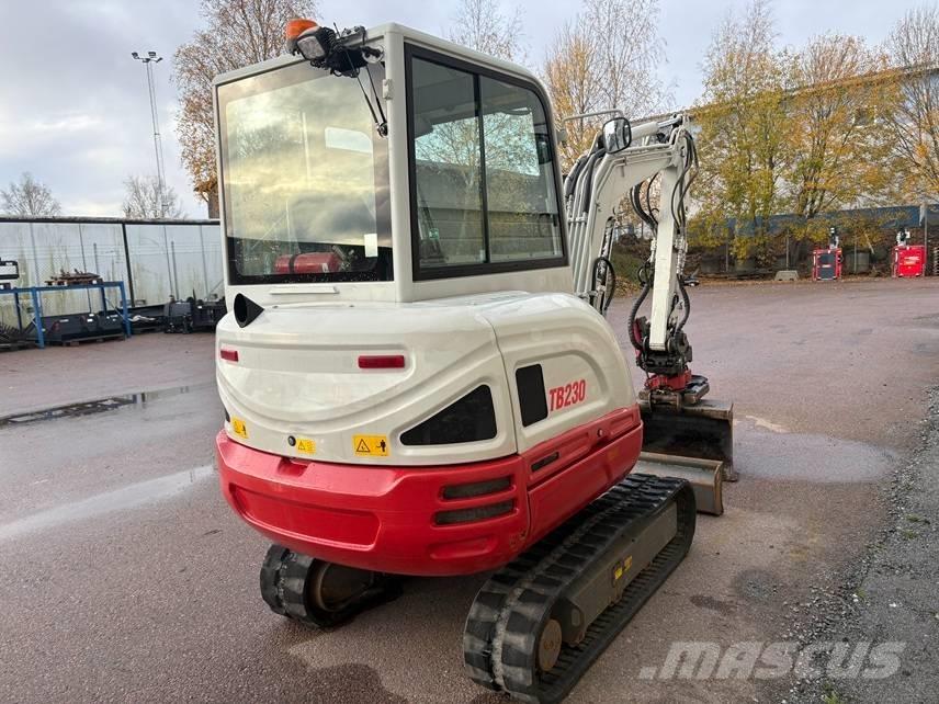 Takeuchi TB 216 Mini ekskavatörler, 7 tona dek