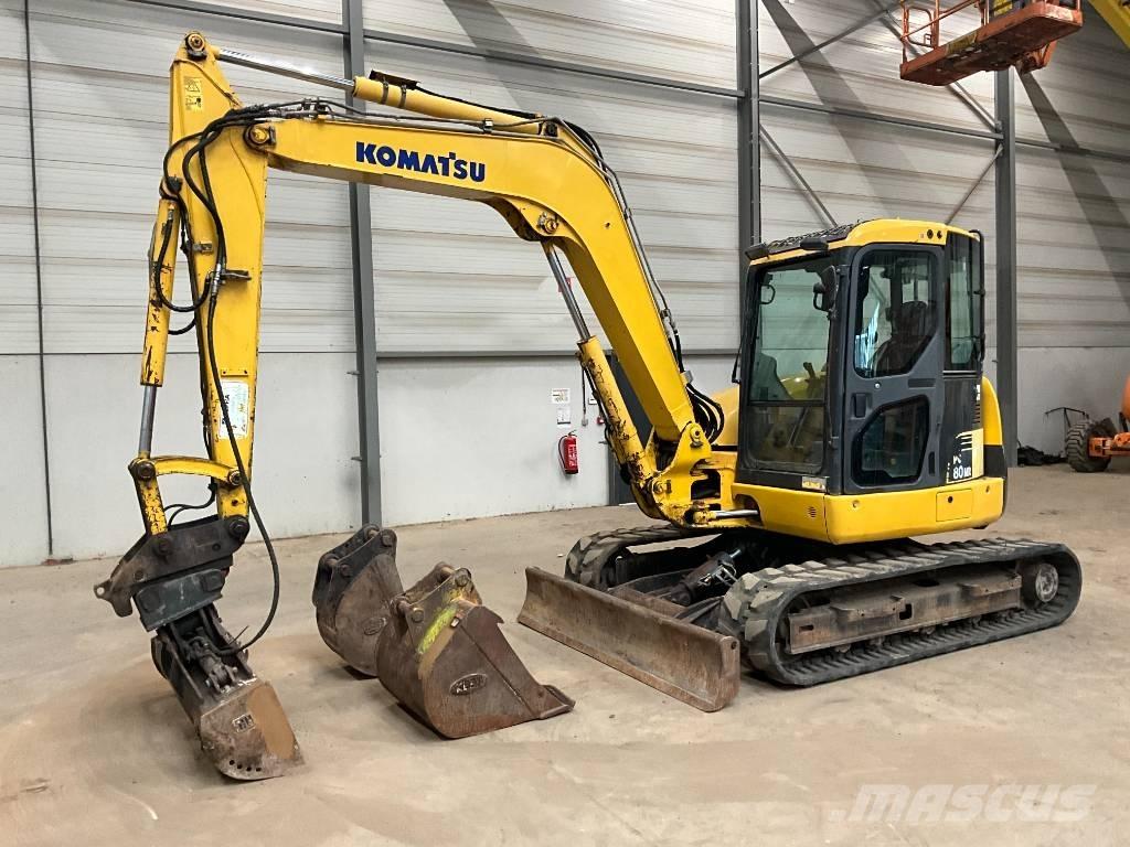 Komatsu PC 80 MR-3 Midi ekskavatörler 7 - 12 t