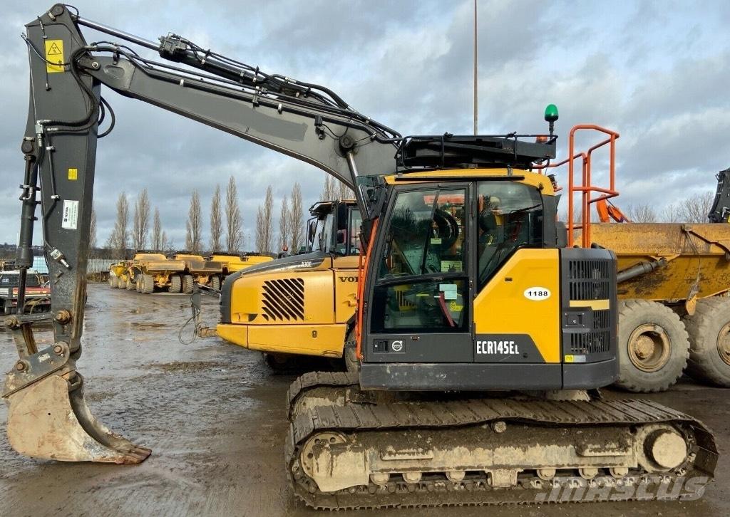 Volvo ECR 145 E Paletli ekskavatörler