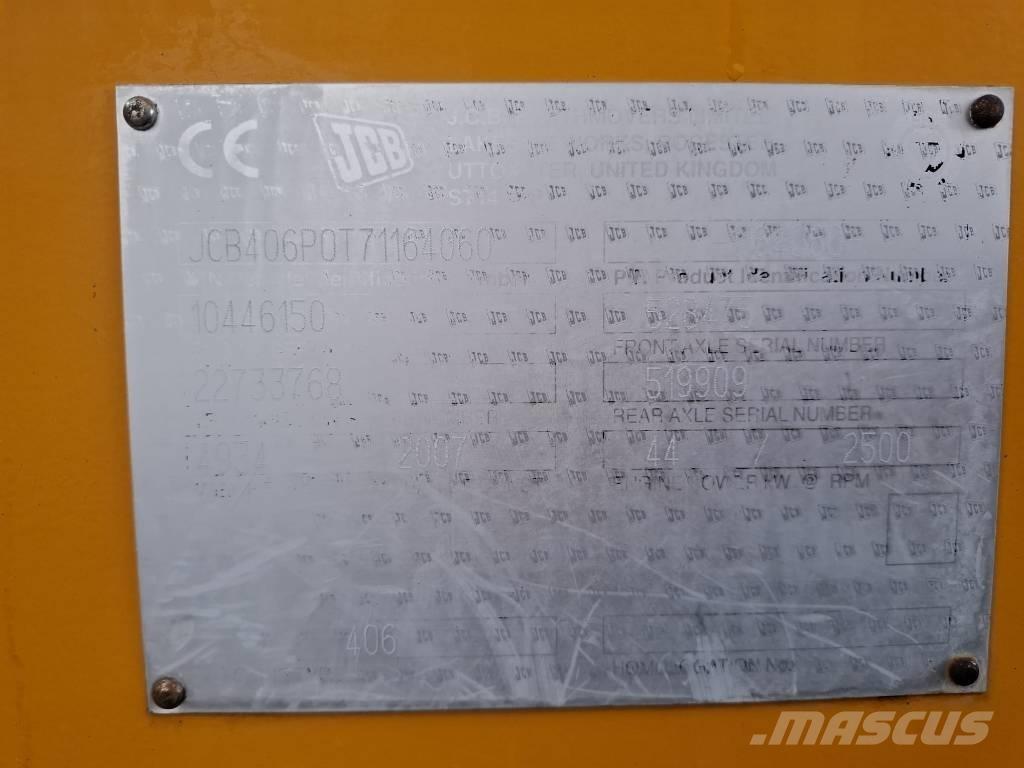 JCB 406 Tekerlekli yükleyiciler