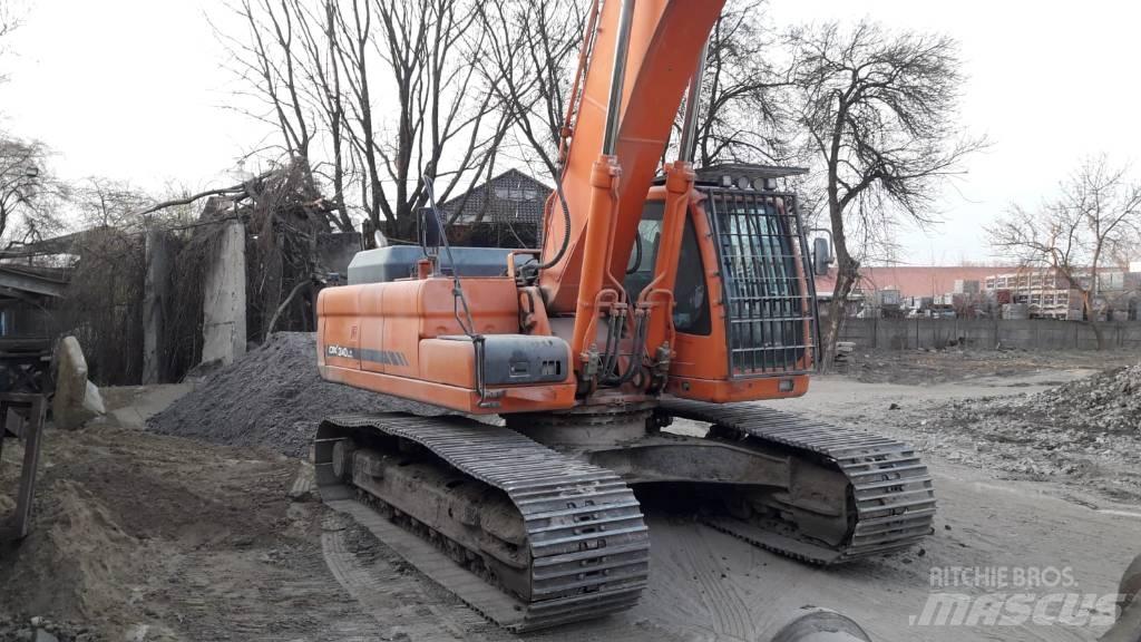 Doosan DX 340 LC Paletli ekskavatörler