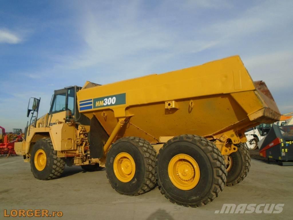 Komatsu HM300-2 Belden kirma kaya kamyonu