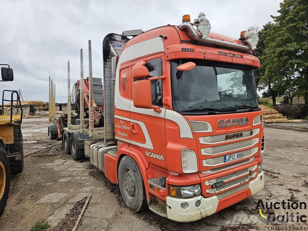 Scania R 560 Tomruk yükleyici traktörler