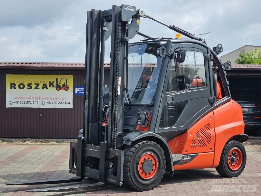 Linde H50T-02 LPG'li forkliftler