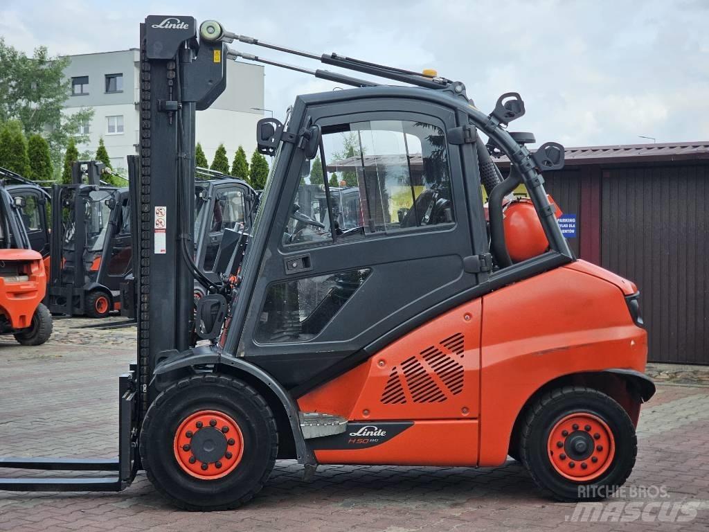 Linde H50T-02 LPG'li forkliftler