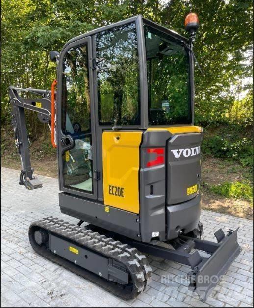 Volvo EC 20 E Mini ekskavatörler, 7 tona dek