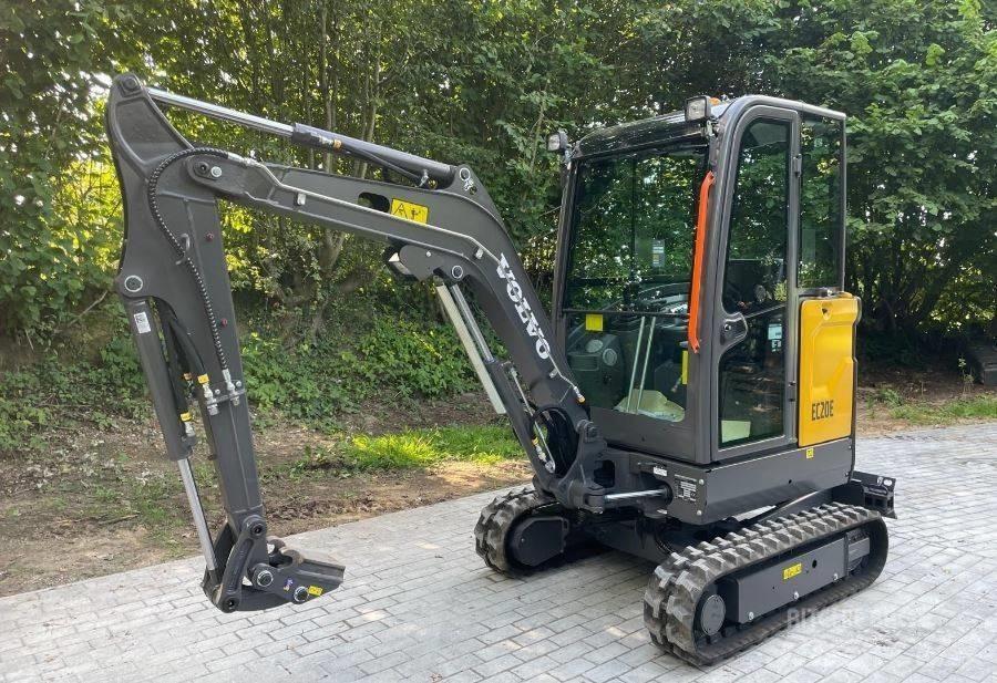 Volvo EC 20 E Mini ekskavatörler, 7 tona dek