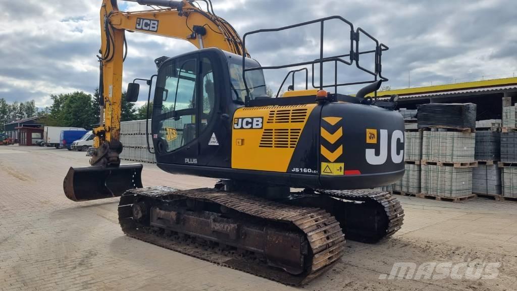 JCB JS 160 LC T4 Paletli ekskavatörler
