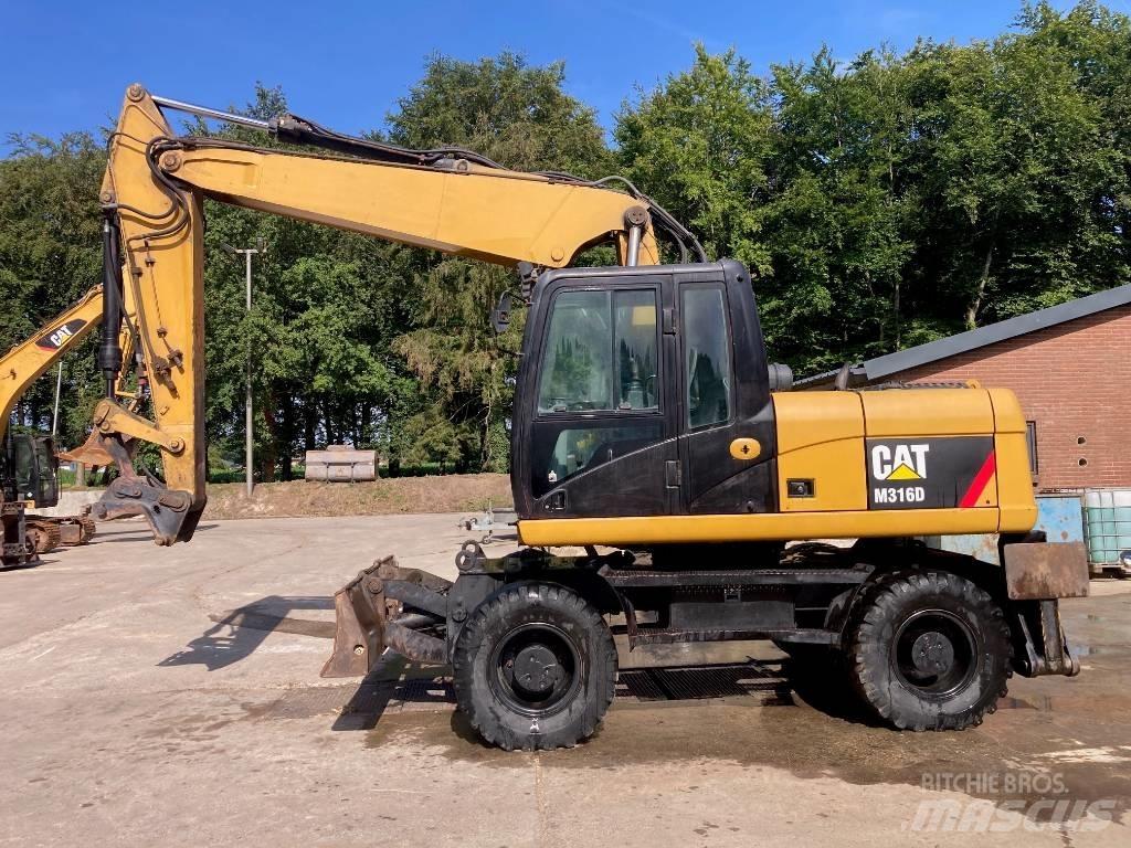 CAT M 316 D Lastik tekerli ekskavatörler