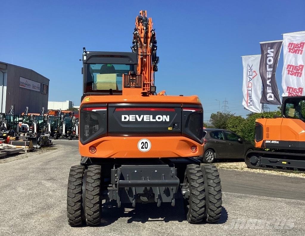 Develon DX100W-7 Lastik tekerli ekskavatörler