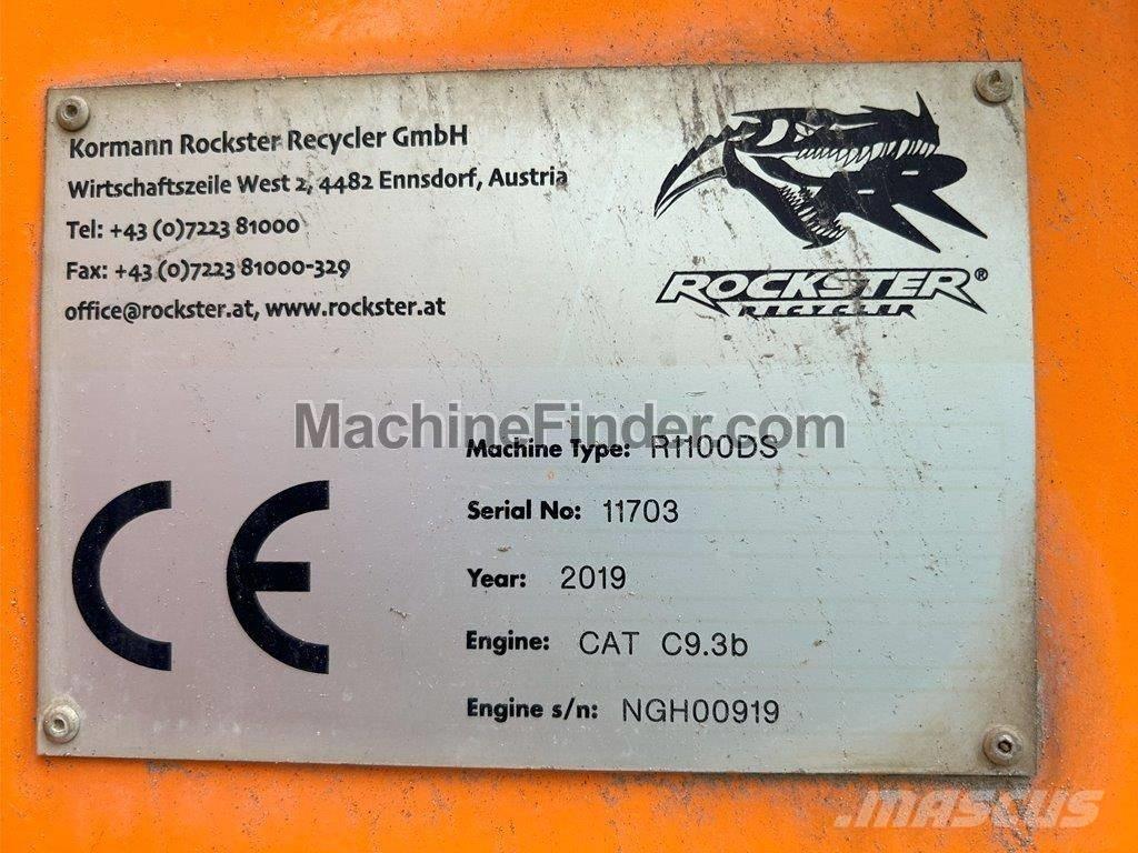 Rockster RD1100DS Gezer kırıcılar