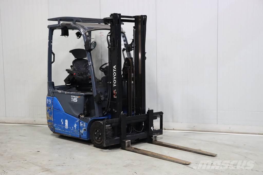 Toyota 8FBE16T Elektrikli forkliftler