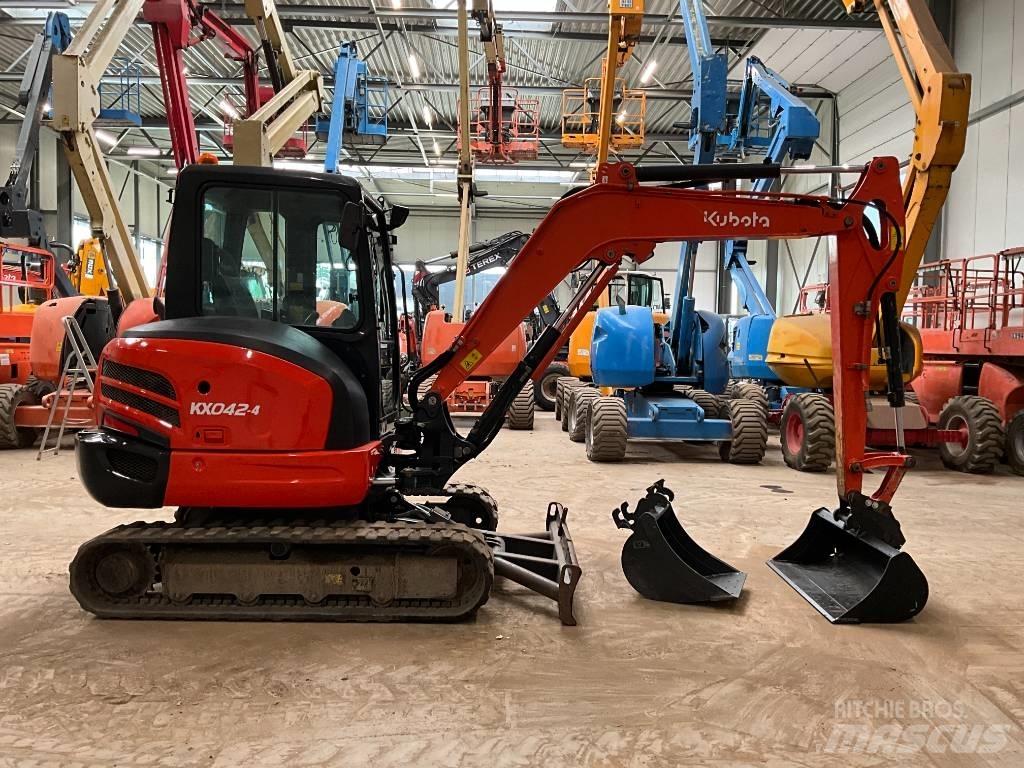 Kubota KX 042-4 Mini ekskavatörler, 7 tona dek