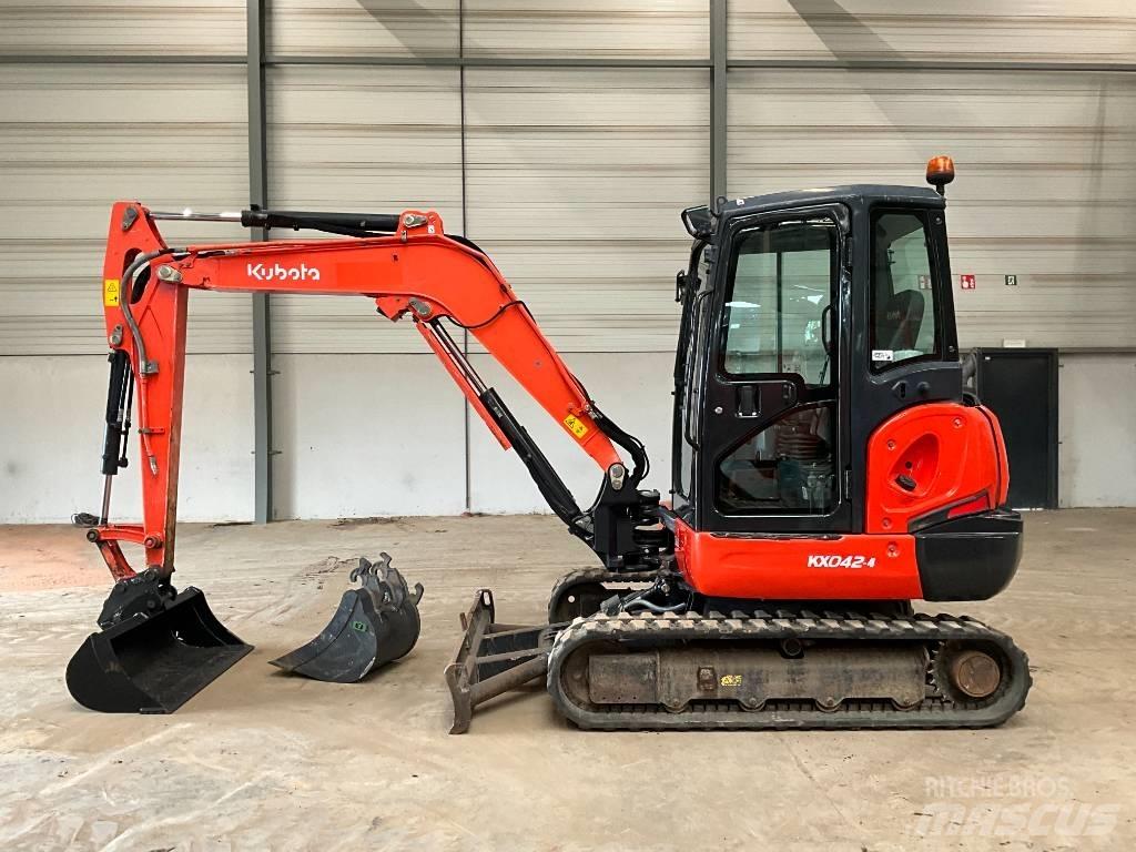 Kubota KX 042-4 Mini ekskavatörler, 7 tona dek
