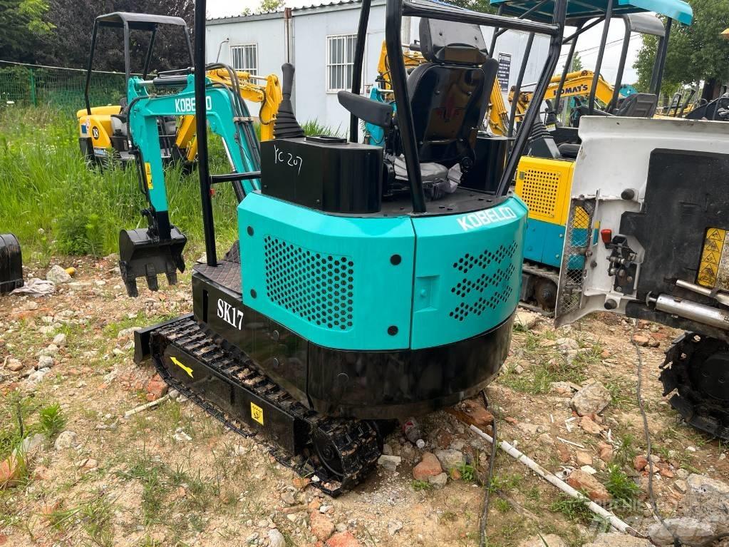 Kobelco SK 17 Mini ekskavatörler, 7 tona dek
