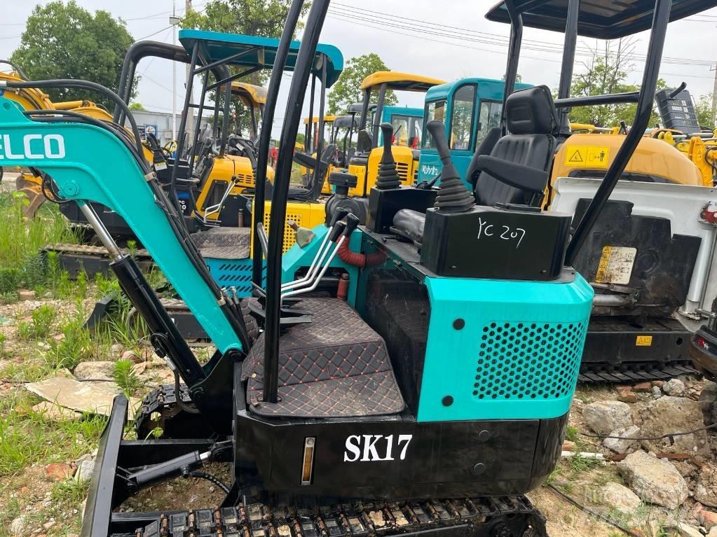 Kobelco SK 17 Mini ekskavatörler, 7 tona dek