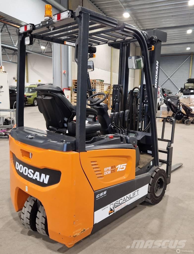 Doosan B 15 T-7P Elektrikli forkliftler