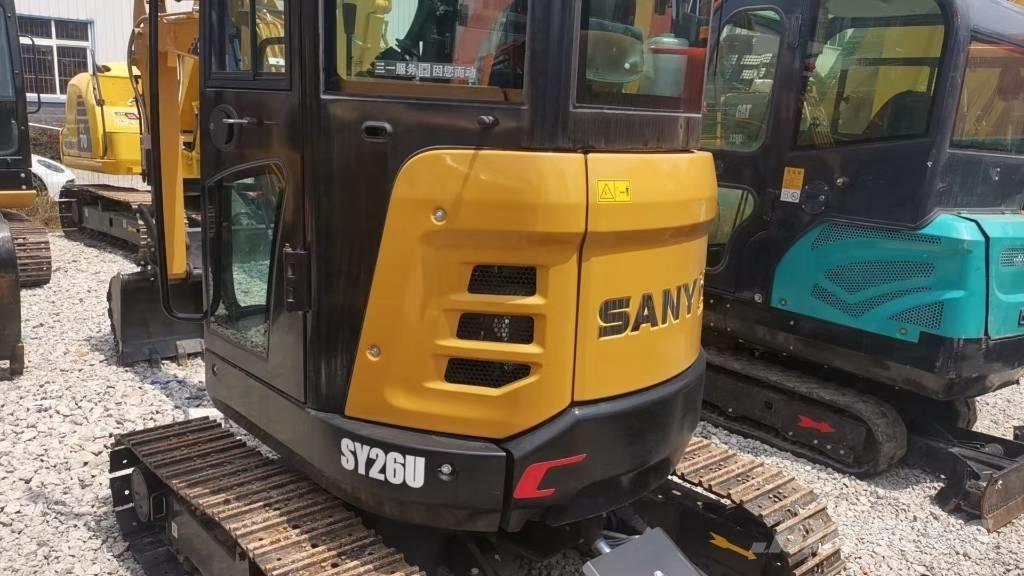 Sany SY26U Mini ekskavatörler, 7 tona dek