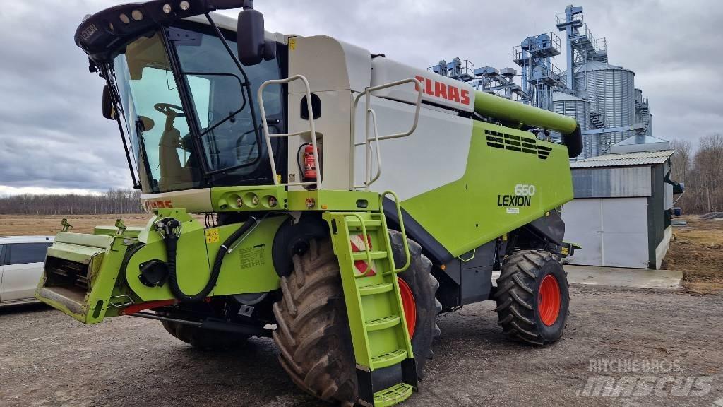 CLAAS Lexion 660 Biçerdöverler
