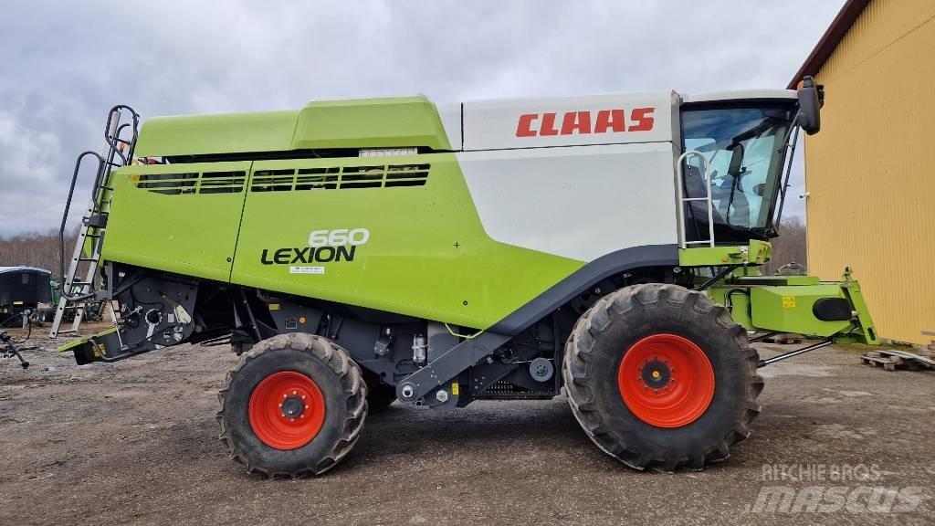 CLAAS Lexion 660 Biçerdöverler