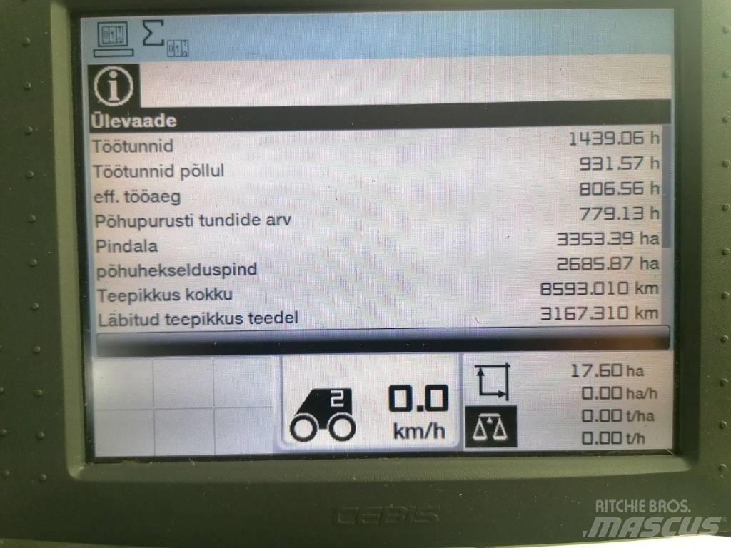 CLAAS Lexion 660 Biçerdöverler