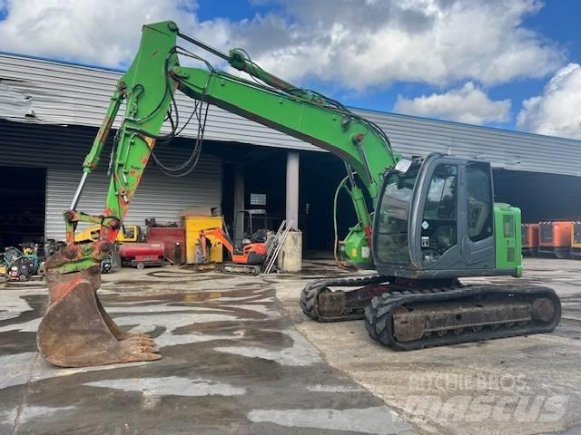 Hitachi ZX 135 Paletli ekskavatörler