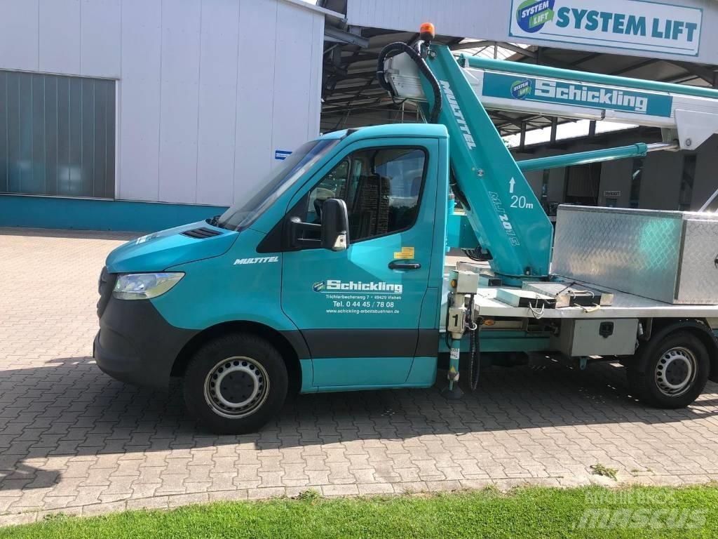 Multitel MJ 201 Araç üstü platformlar