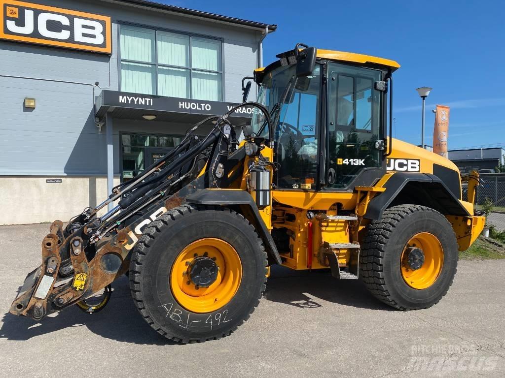 JCB 413 K T4F Tekerlekli yükleyiciler