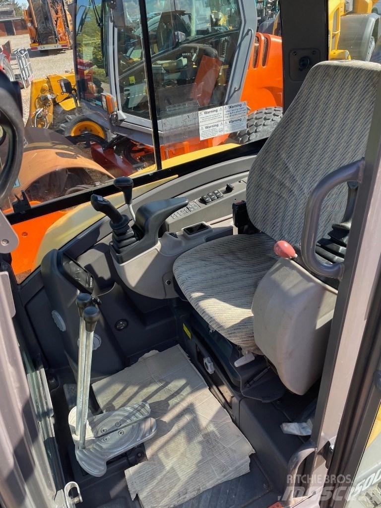 Volvo ECR50D Mini ekskavatörler, 7 tona dek