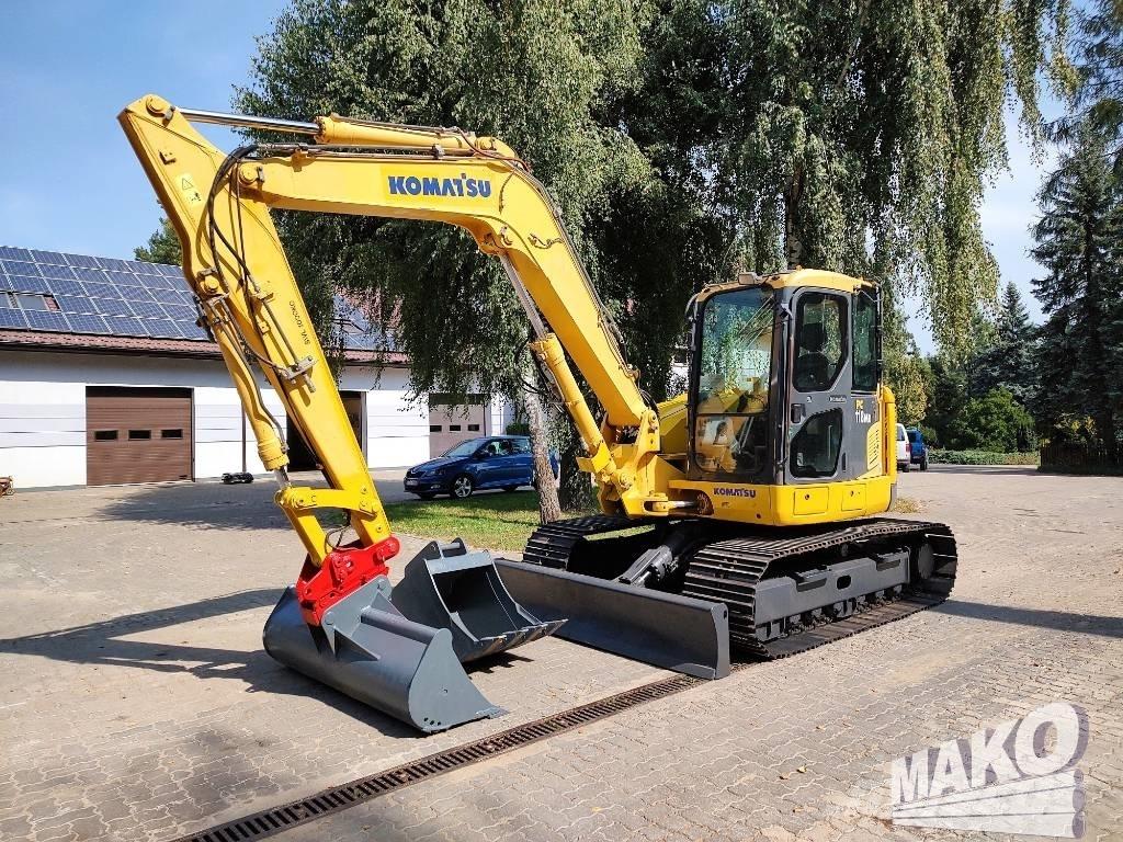 Komatsu PC 118 MR-8 Paletli ekskavatörler