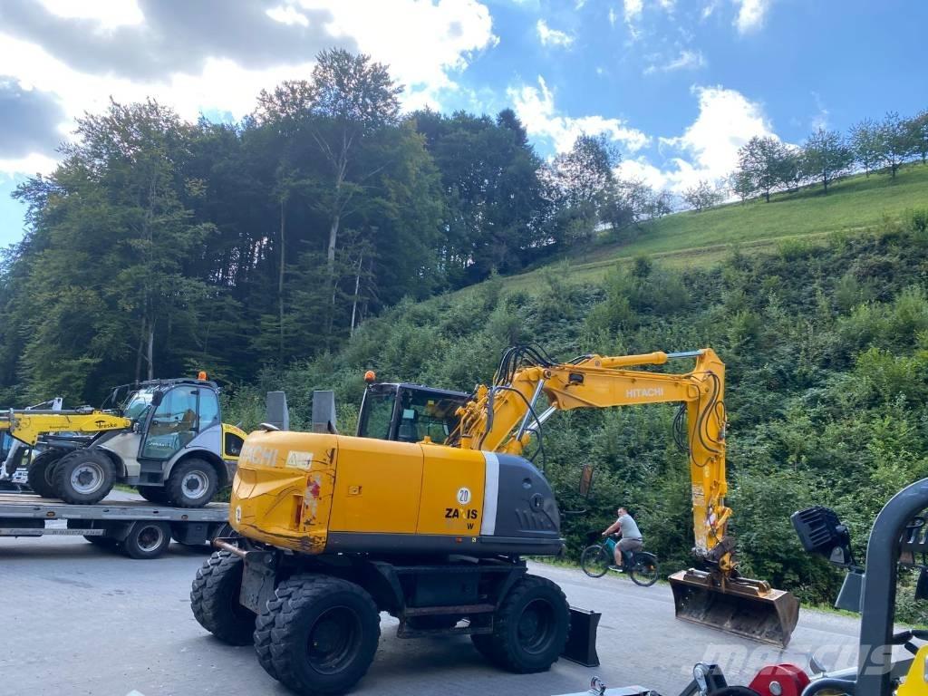Hitachi ZX 140 W-3 Lastik tekerli ekskavatörler