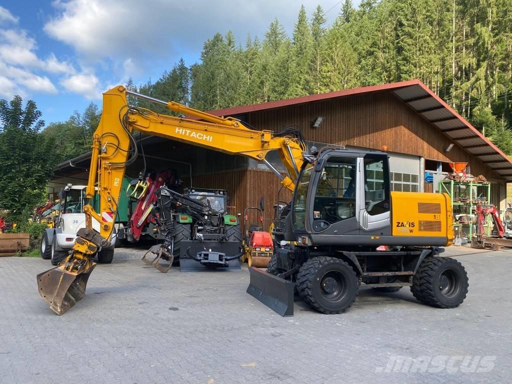 Hitachi ZX 140 W-3 Lastik tekerli ekskavatörler