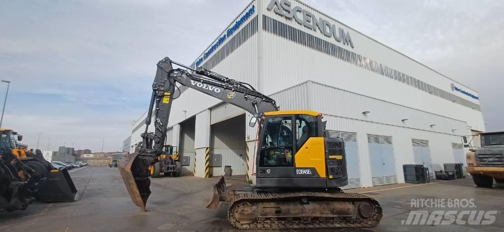 Volvo ECR 145 EL Paletli ekskavatörler