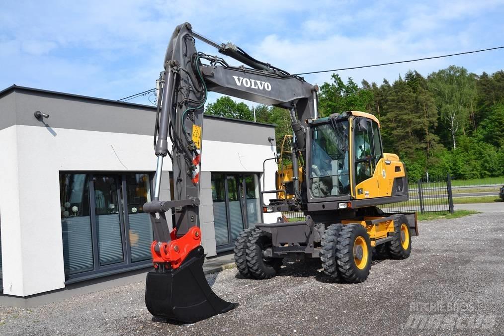 Volvo EW 160 D Lastik tekerli ekskavatörler