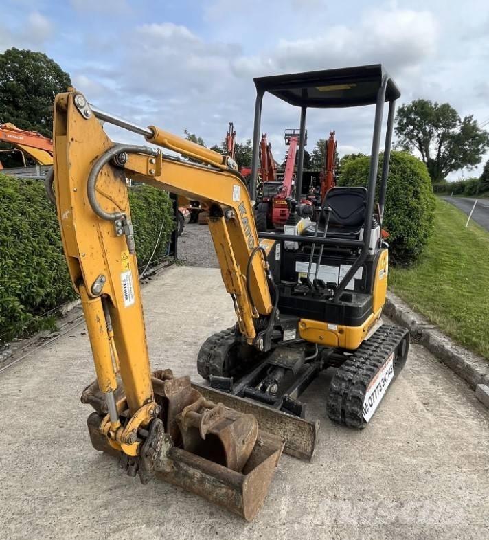 Kato HD17VXE Mini ekskavatörler, 7 tona dek
