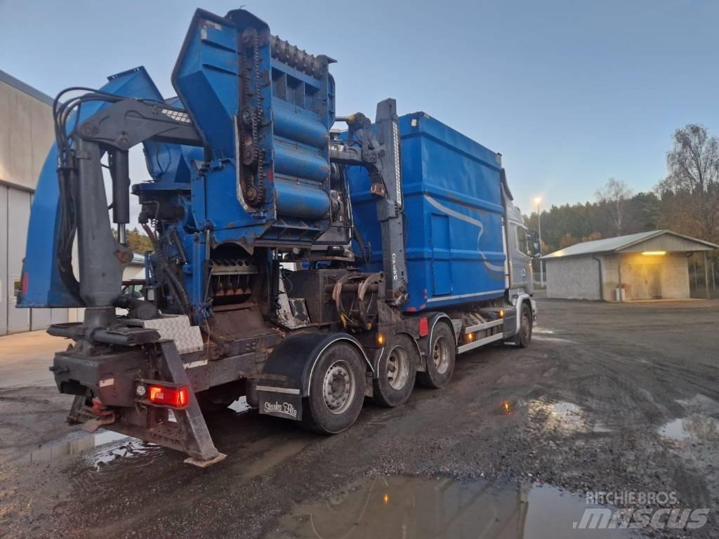 Scania R 580 LB Ağaç öğütücüler