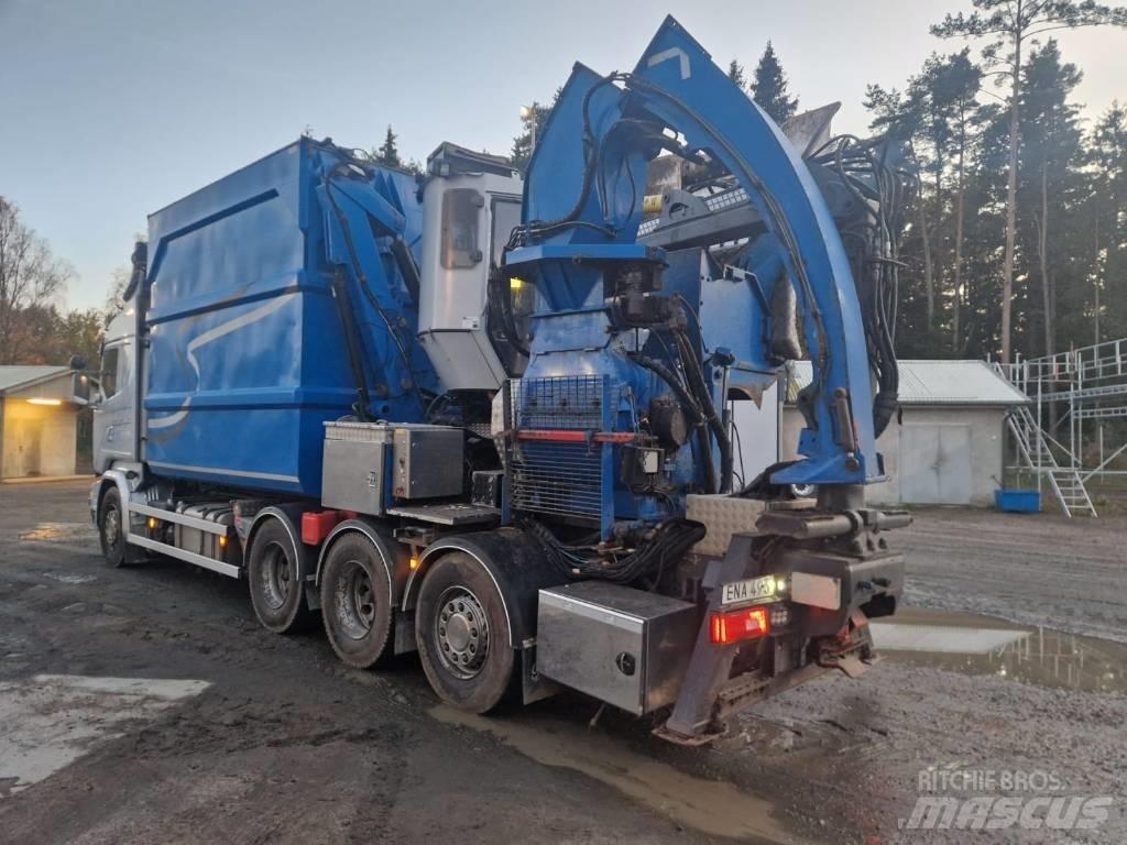 Scania R 580 LB Ağaç öğütücüler