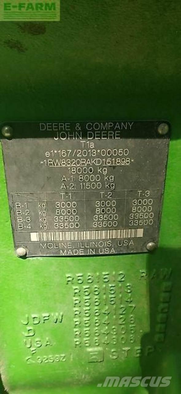 John Deere 8320r Traktörler