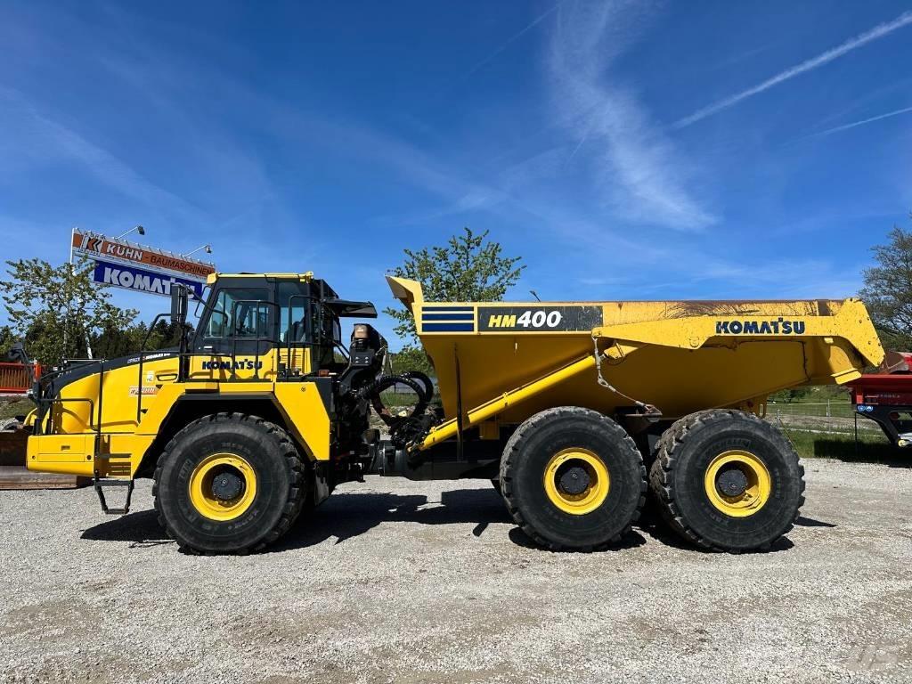 Komatsu HM 400-5 Belden kirma kaya kamyonu